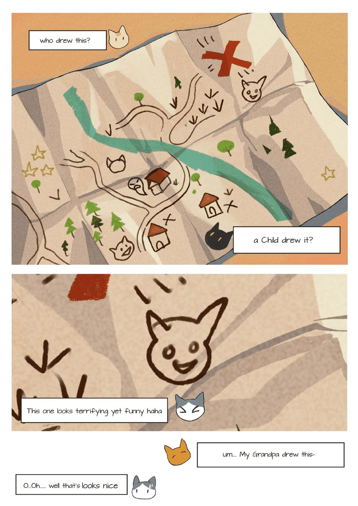 A Cat's World Episode 1 maps